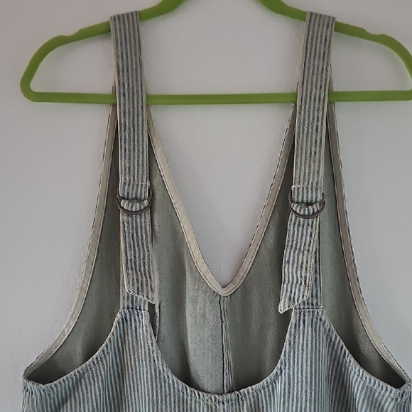 ●●FREE PEOPLE "HIGH ROLLER" OVERALLS/JUMPSUIT SIZE L NWT●● - Picture 8 of 10
